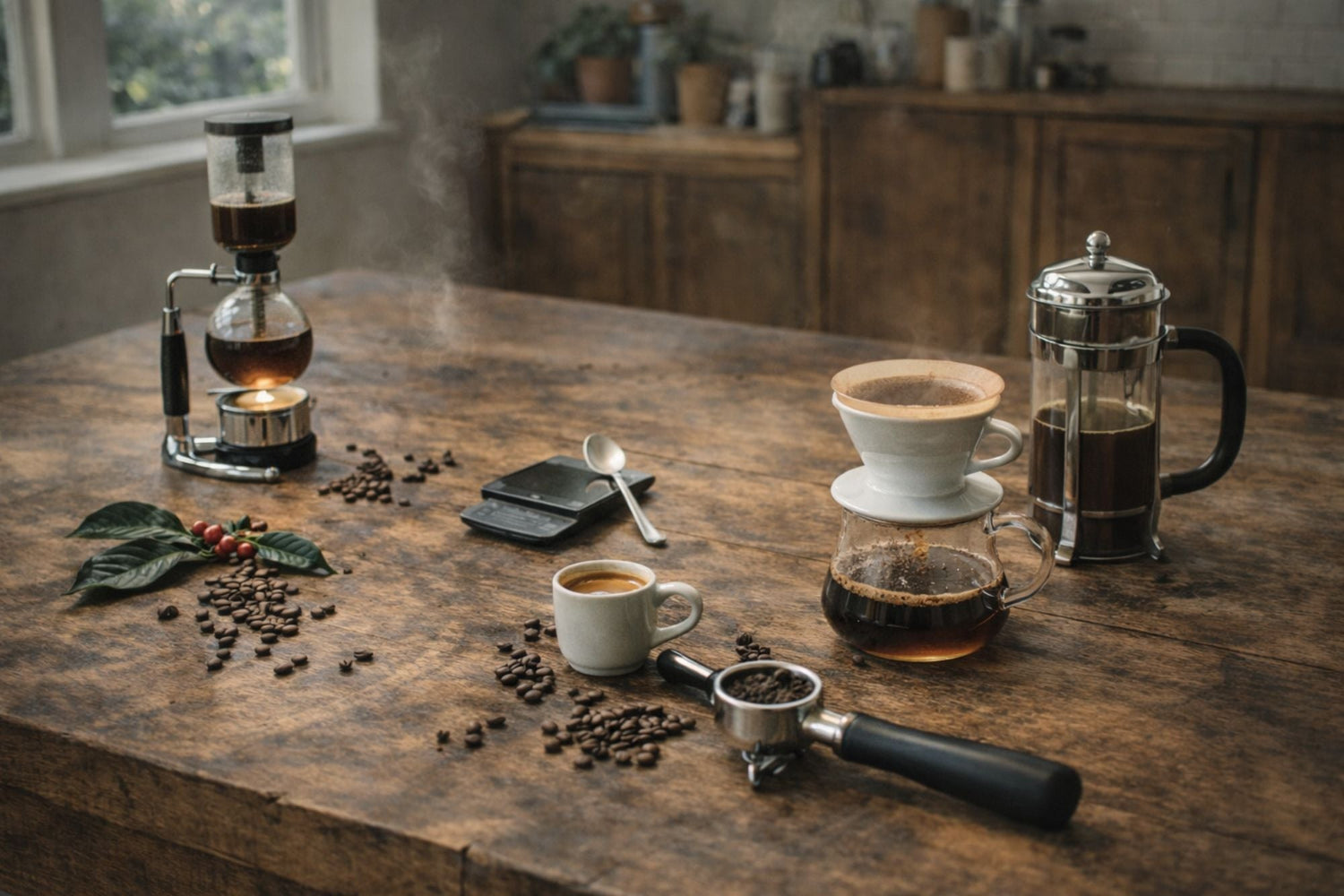 Los métodos de preparación del café: cuando el agua revela el origen